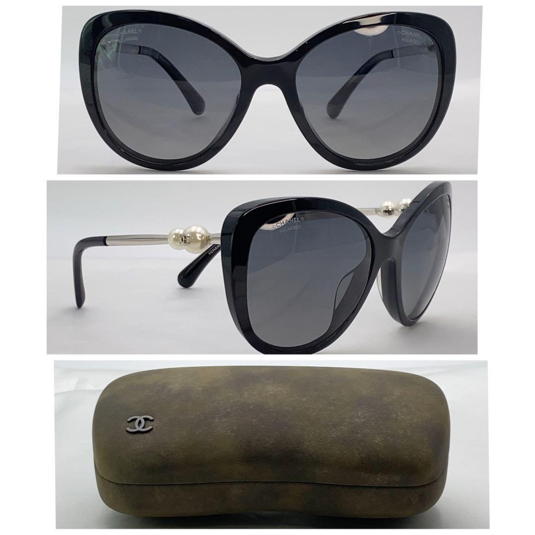 CHANEL サングラス　5338HA c.501/S8偏光 良品