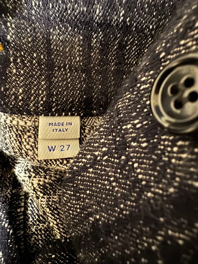Burberry 25AW チェックデニムパンツ