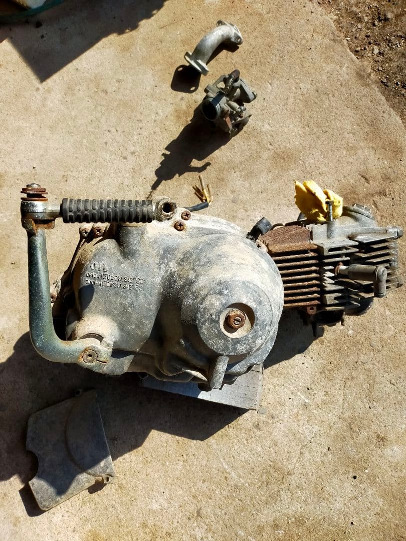 HONDA行灯カブ90エンジン