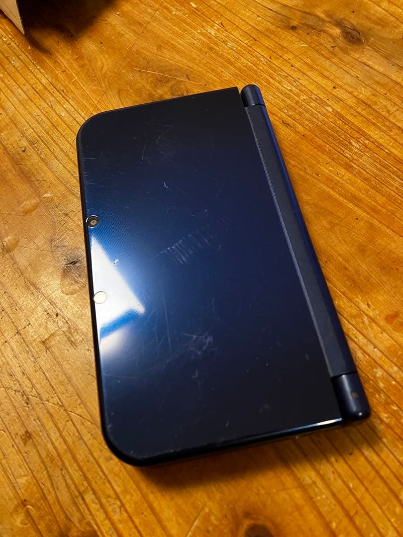 箱ありNewニンテンドー3DS LL メタリックブルー SDカード 充電コード