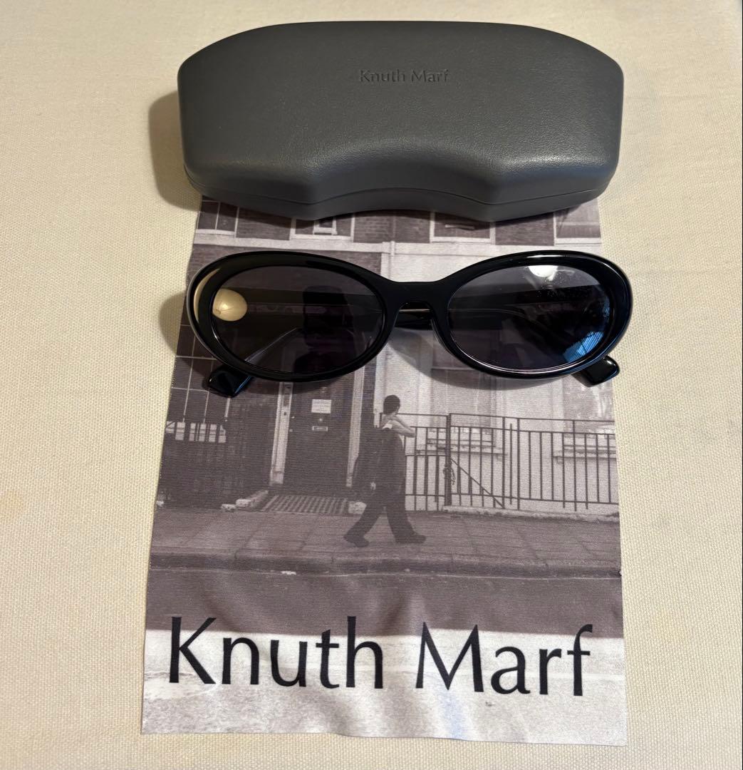Zoff × Knuth Marf オーバルサングラス