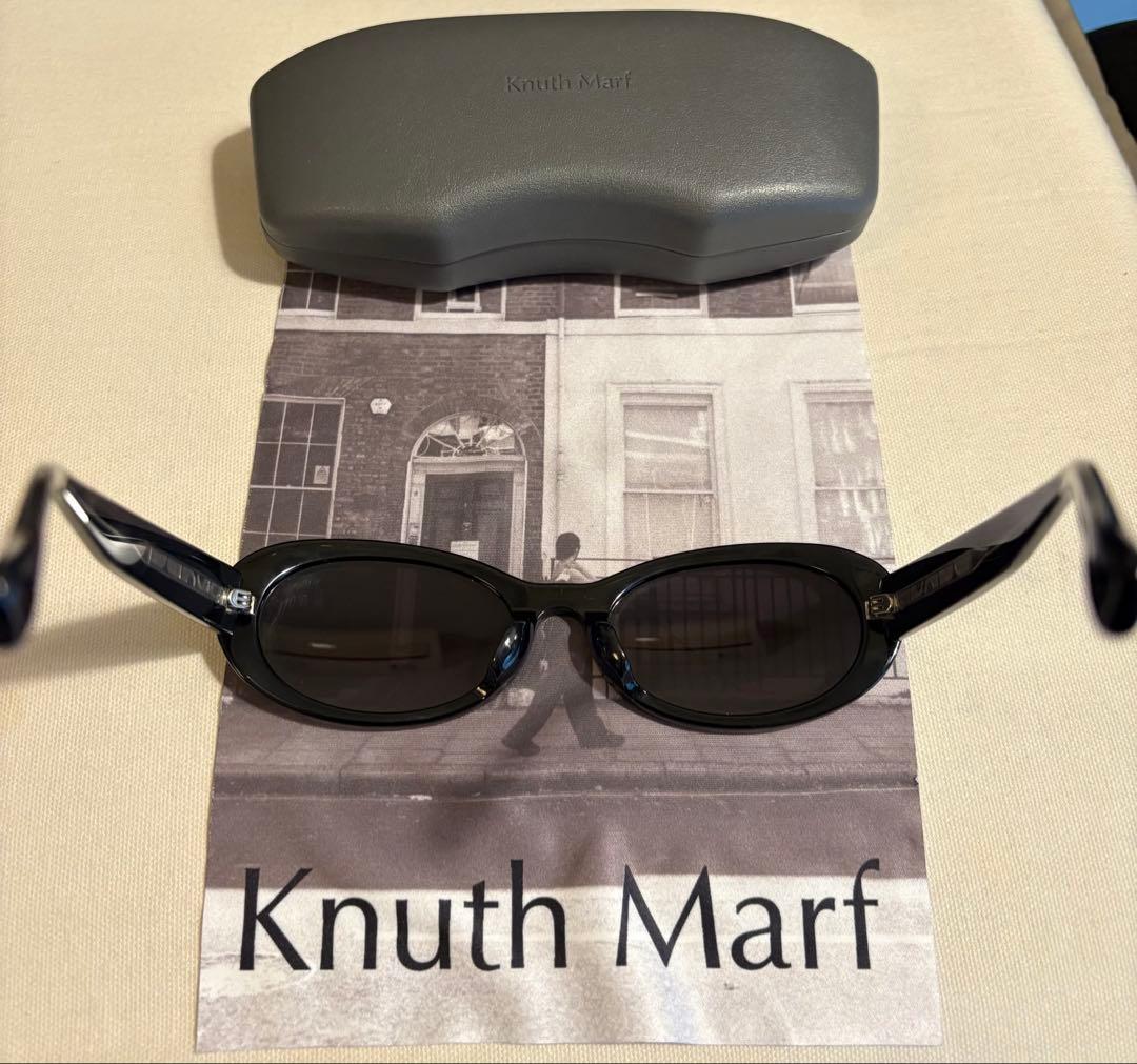 Zoff × Knuth Marf オーバルサングラス