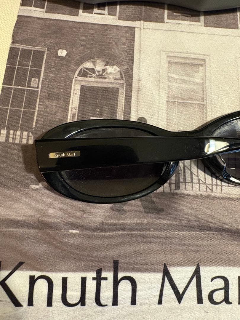 Zoff × Knuth Marf オーバルサングラス