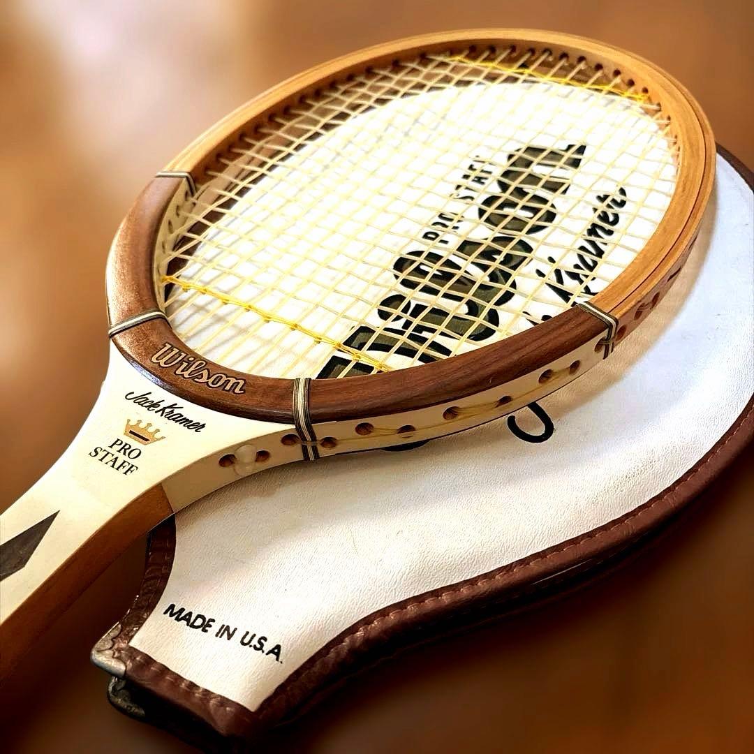 ヴィンテージ　Wilson PROSTAFF Jack Kramer 木製