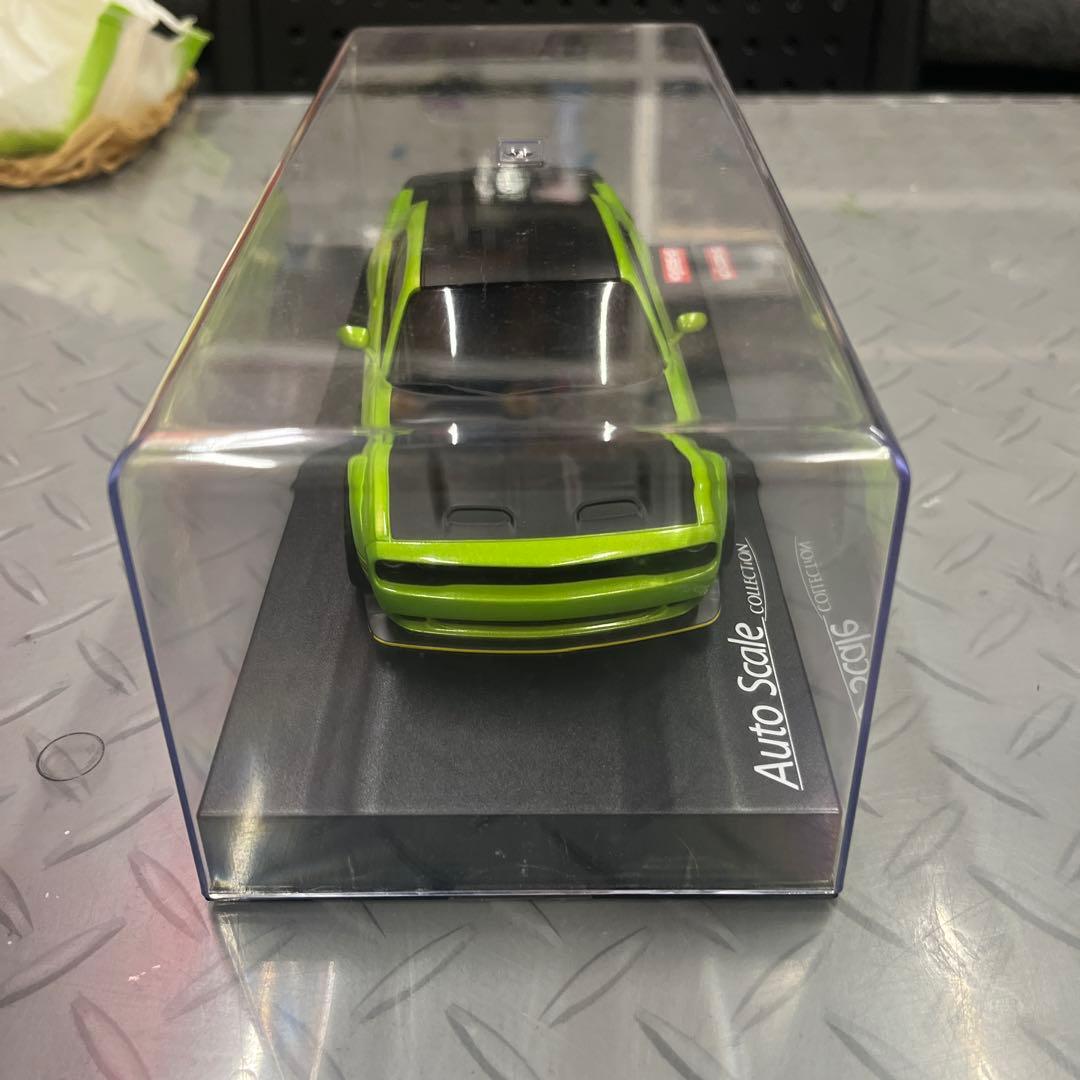 京商ミニッツダッジチャレンジャーヘルキャットグリーン　オートスケールコレクション