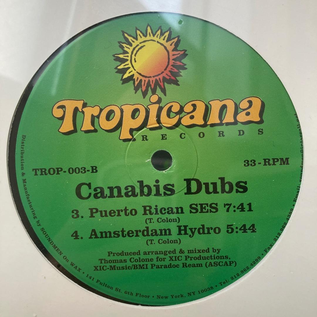 Thomas Colone – Canabis Dubs 未開封シールド