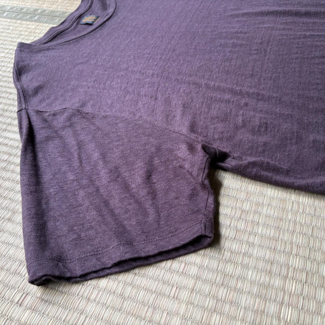 BATONER リネンTシャツ Dark Brown サイズ3
