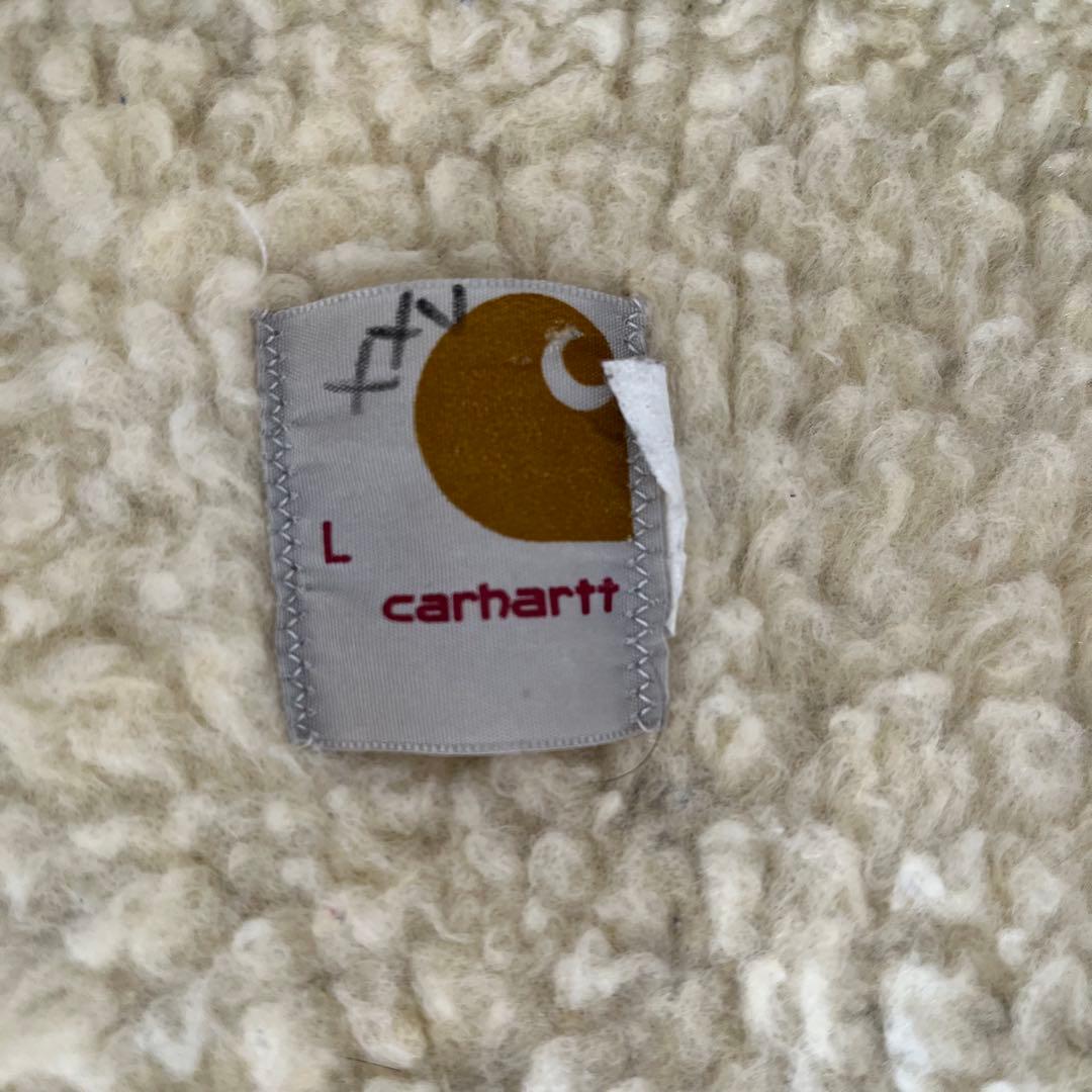 T/B Carhartt 裏ボア デニムベスト サイズL ヴィンテージ