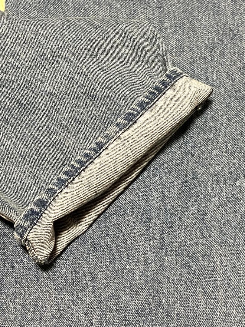 CLANE クラネ 花柄　刺繍　デニムパンツ