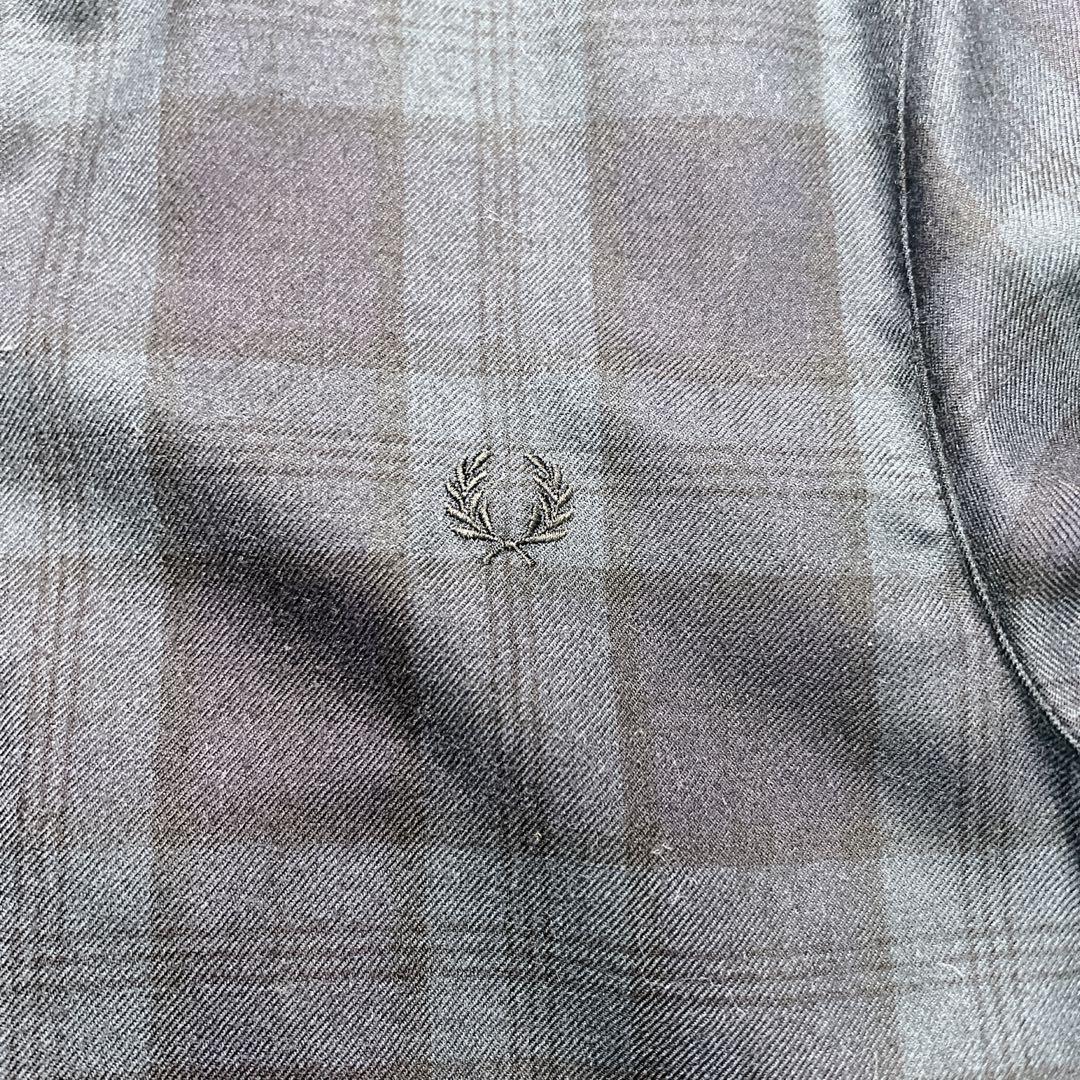 【美品 希少】フレッドペリー ブルゾン チェックジャンパー M