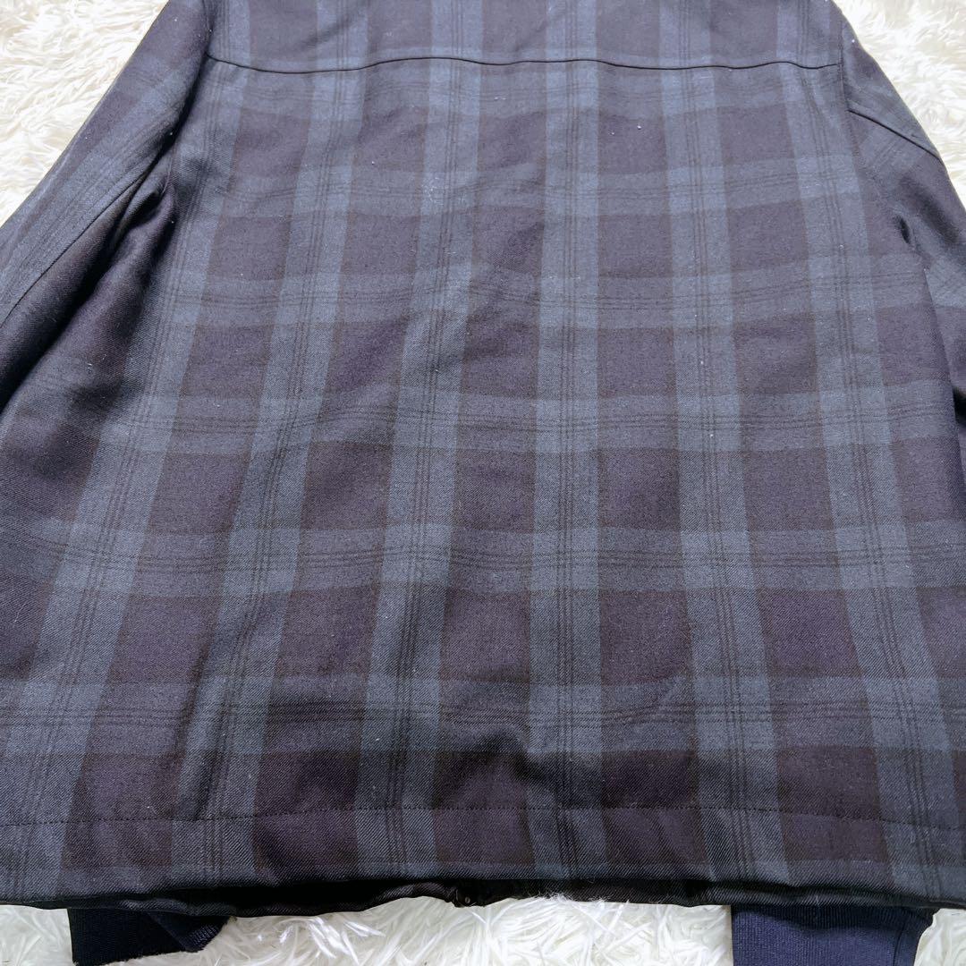 【美品 希少】フレッドペリー ブルゾン チェックジャンパー M