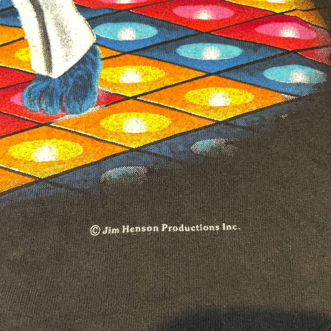 90s セサミストリート サタデーナイトフィーバー　チェンジズタグ　Tシャツ