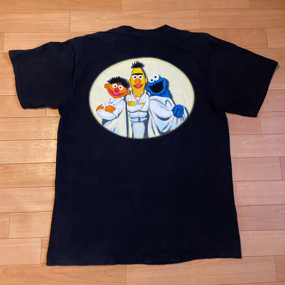 90s セサミストリート サタデーナイトフィーバー　チェンジズタグ　Tシャツ