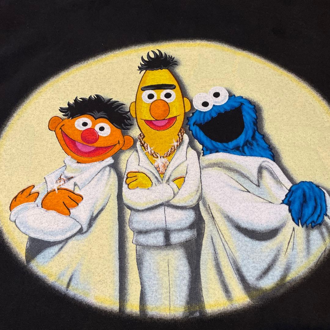 90s セサミストリート サタデーナイトフィーバー　チェンジズタグ　Tシャツ