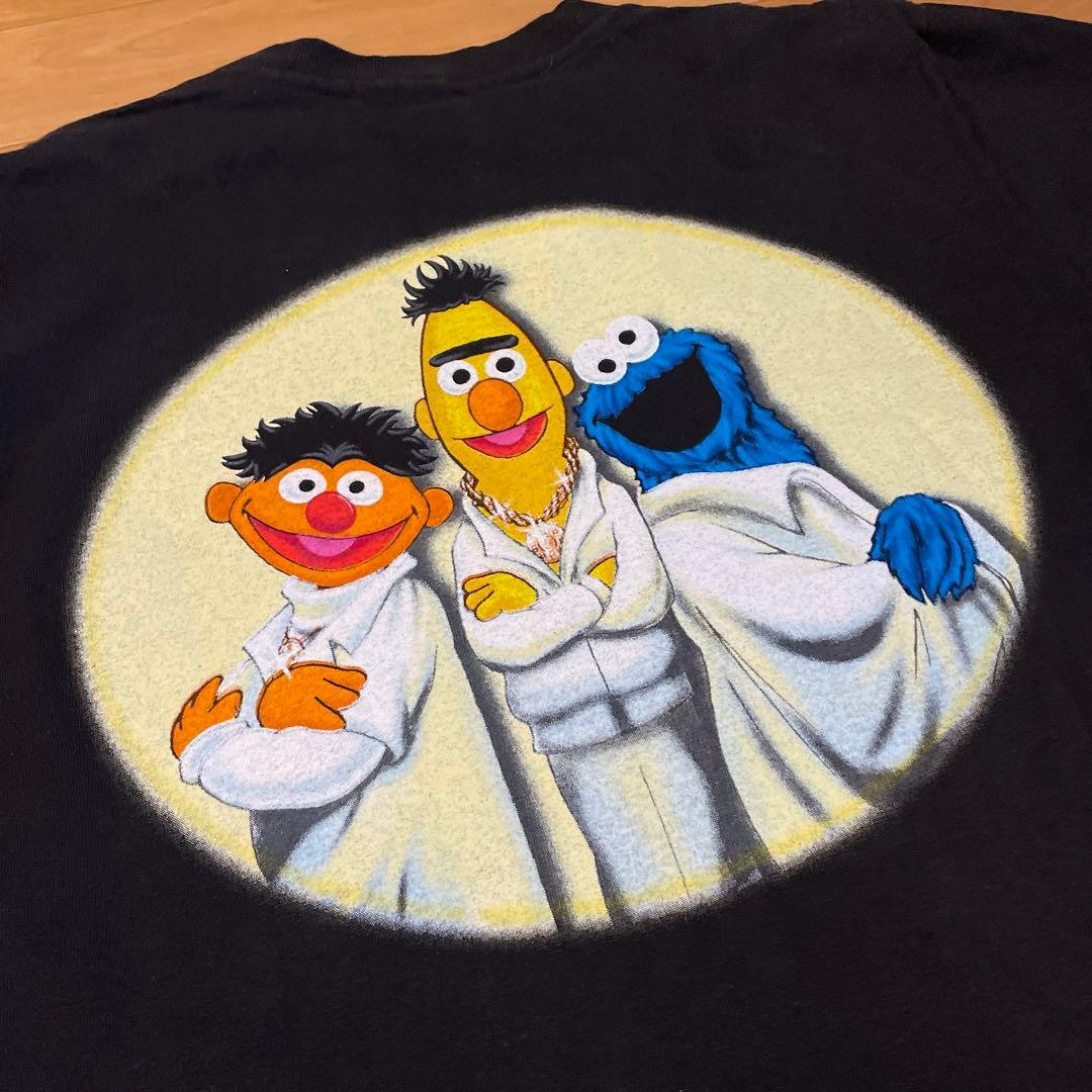 90s セサミストリート サタデーナイトフィーバー　チェンジズタグ　Tシャツ