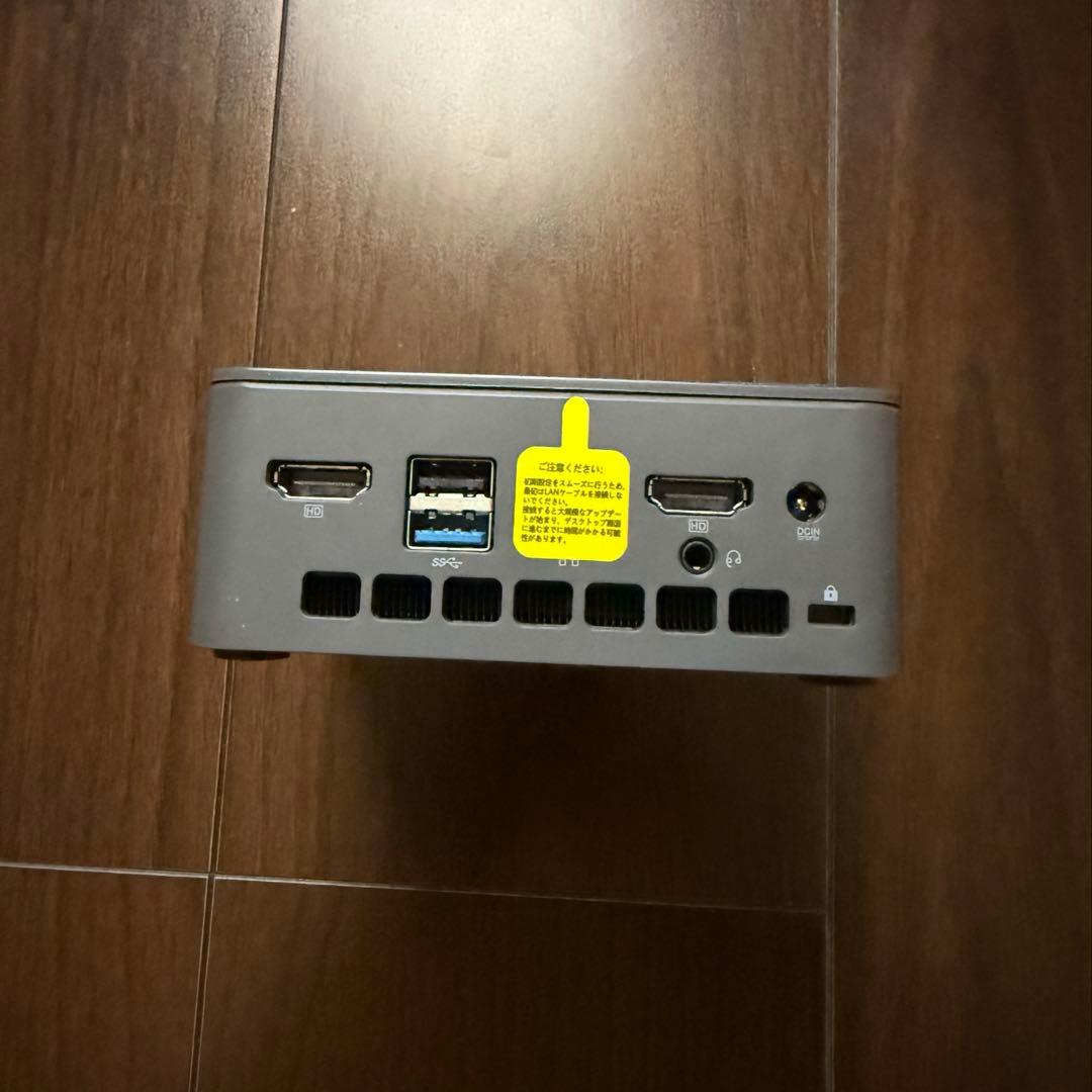 ミニPC Gmktec nucboxG3s RAM16G SSD 512G