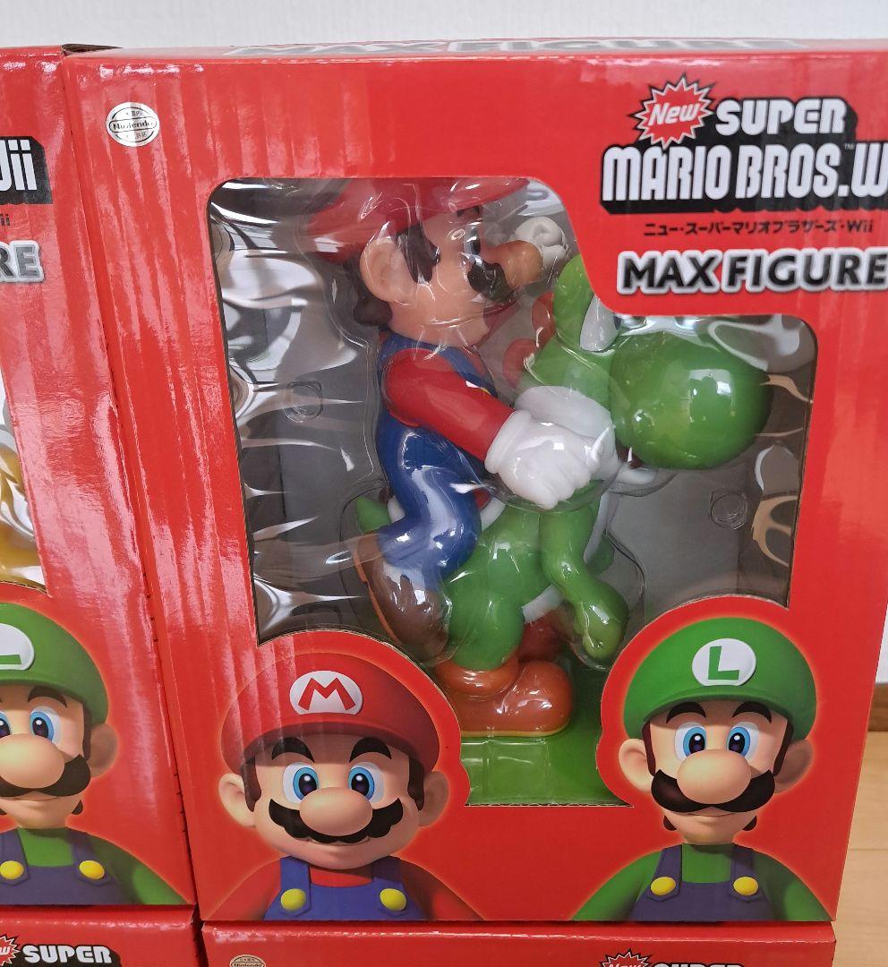 【新品・未使用】 マックスフィギュア wii マリオ ルイージ　フィギュア