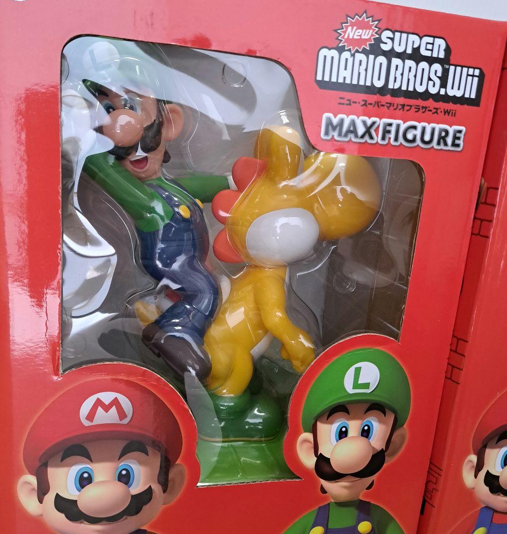 【新品・未使用】 マックスフィギュア wii マリオ ルイージ　フィギュア
