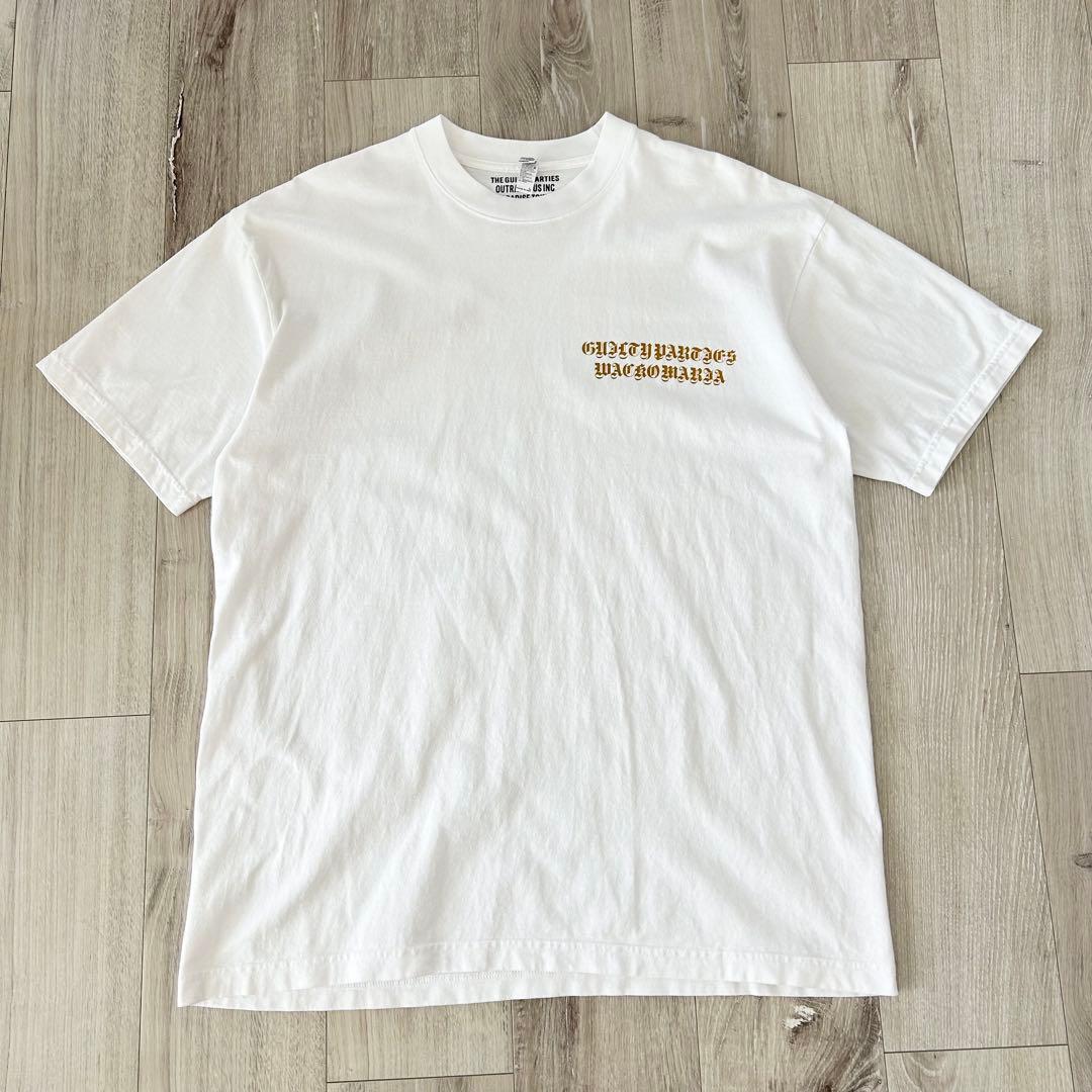 WACKO MARIA BUDSPOOL Tシャツ白M マリア様 バックプリント