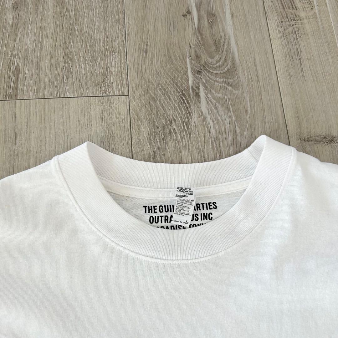 WACKO MARIA BUDSPOOL Tシャツ白M マリア様 バックプリント