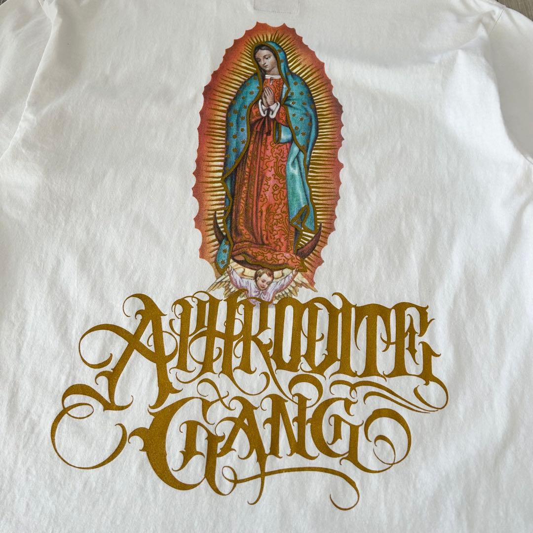 WACKO MARIA BUDSPOOL Tシャツ白M マリア様 バックプリント