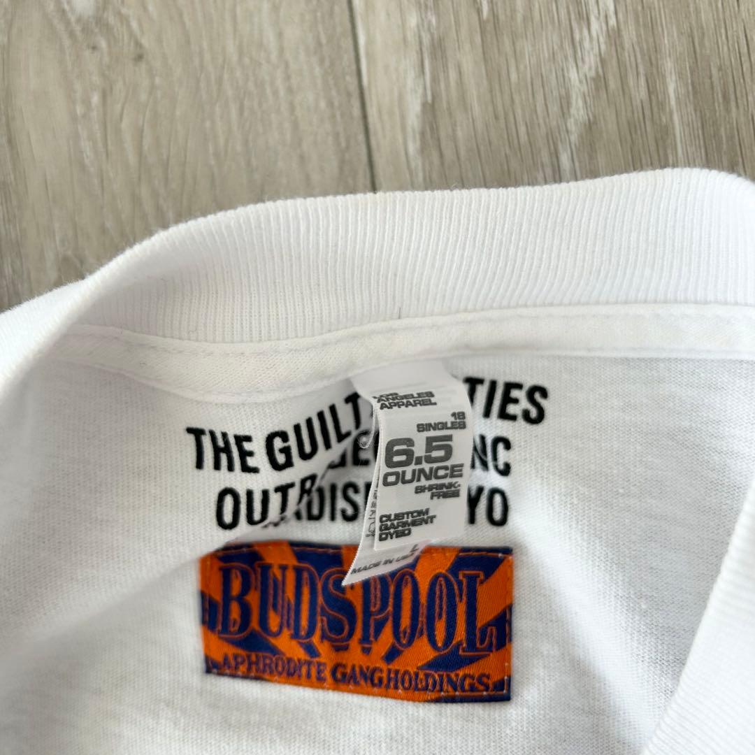 WACKO MARIA BUDSPOOL Tシャツ白M マリア様 バックプリント