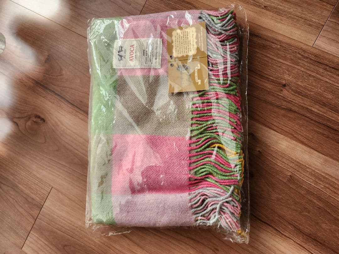 新品未使用　AVOCA　膝掛け　ブランケット　ストール　ショール