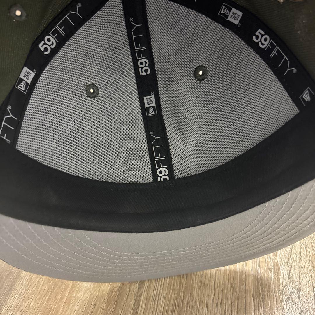 Supreme New Era Sロゴ キャップ 7 3/4