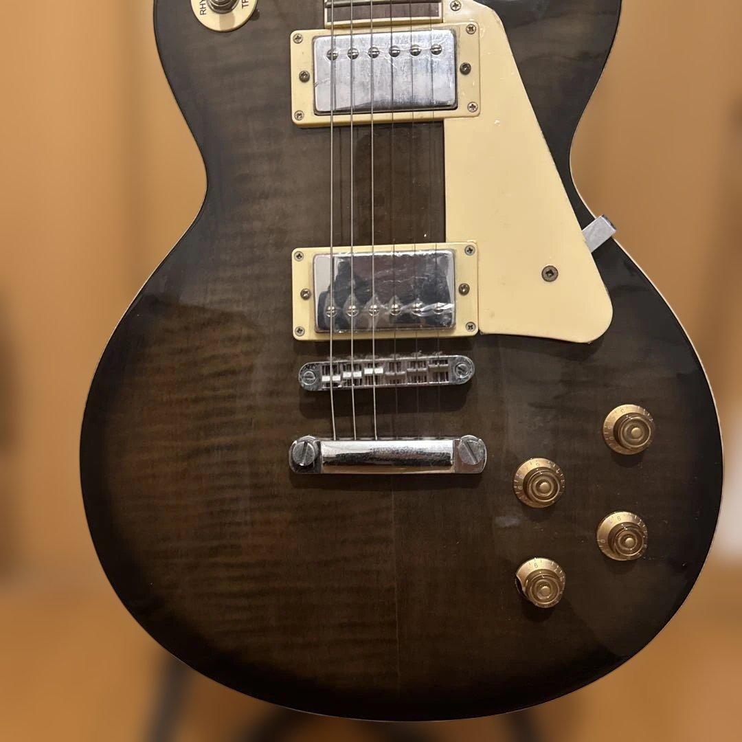 【新品未使用】エレキギター スタンド付き Blitz レスポールタイプ