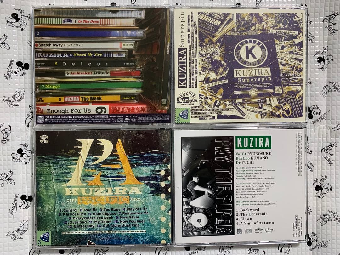 KUZIRA アルバム4枚セット