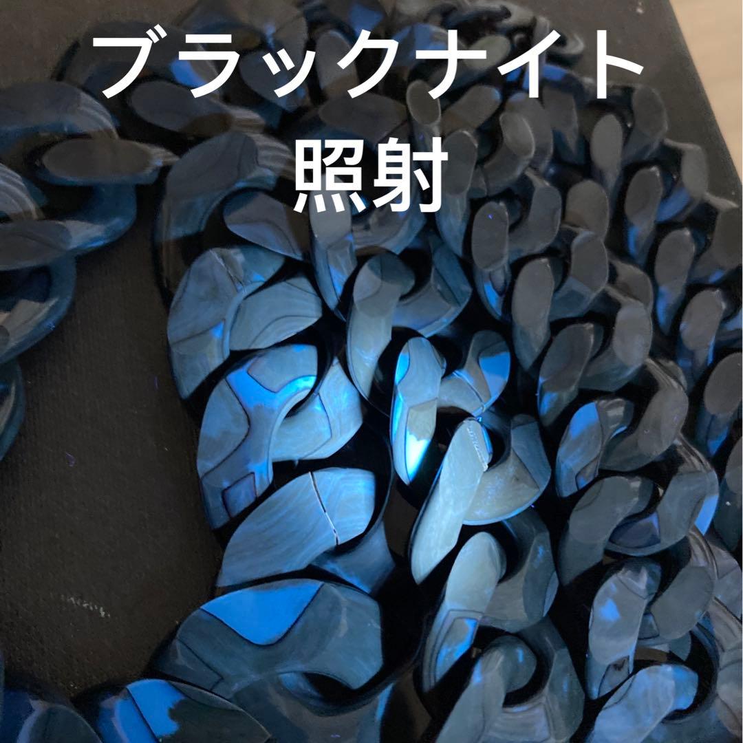 鼈甲 べっ甲ネックレス アンティーク　ビンテージ　天然　レトロ　ロング　黒甲