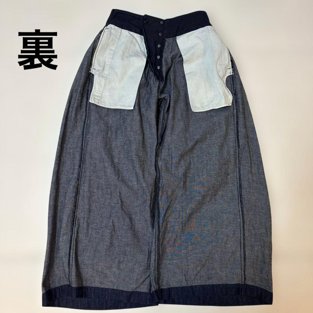 KAPITAL キャピタル デニム ワイドパンツ サイズ1