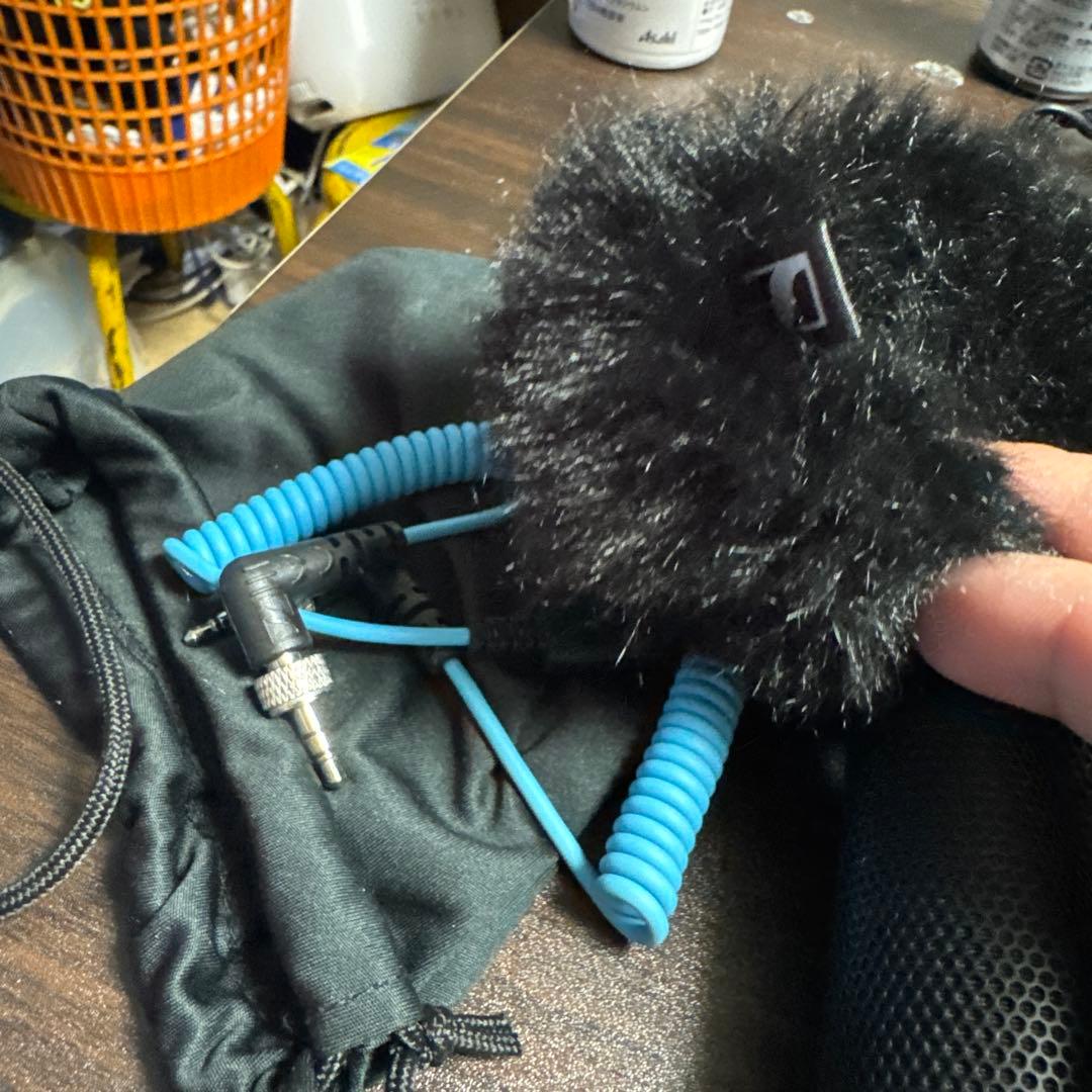 Sennheiser MKE 200 マイク ウィンドジャマー付き