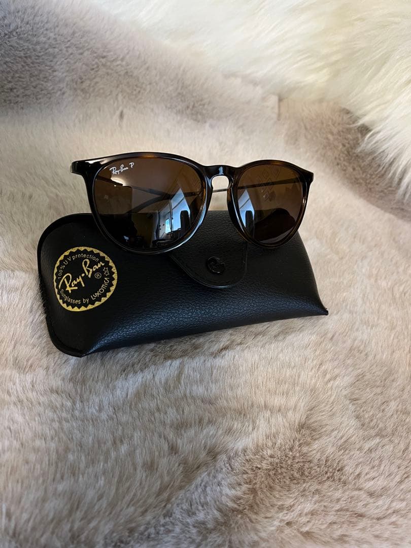 Ray-Ban P サングラス ブラウン UVカット