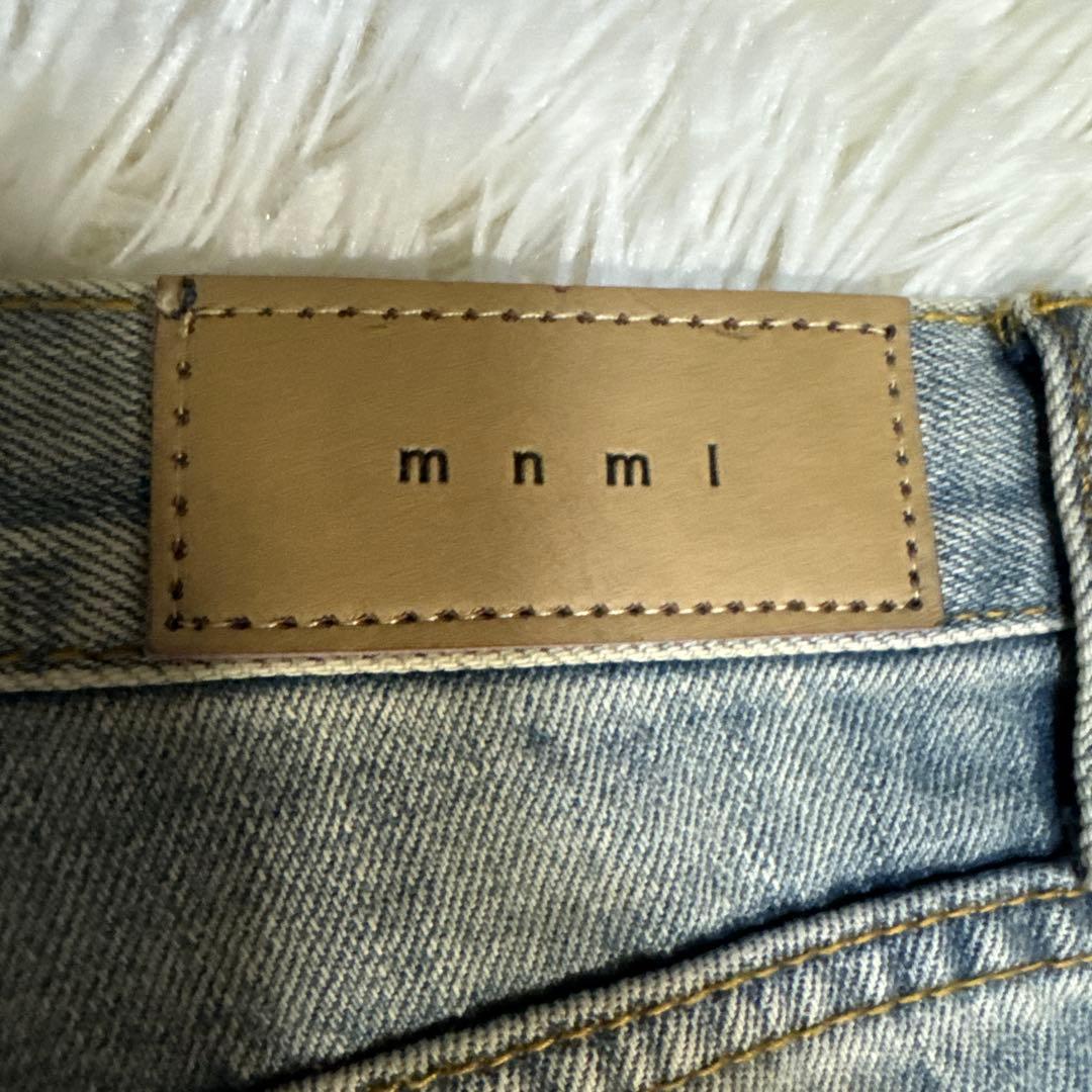 タグ付き　新品　mnmi ミニマル　デニム　ダメージ加工