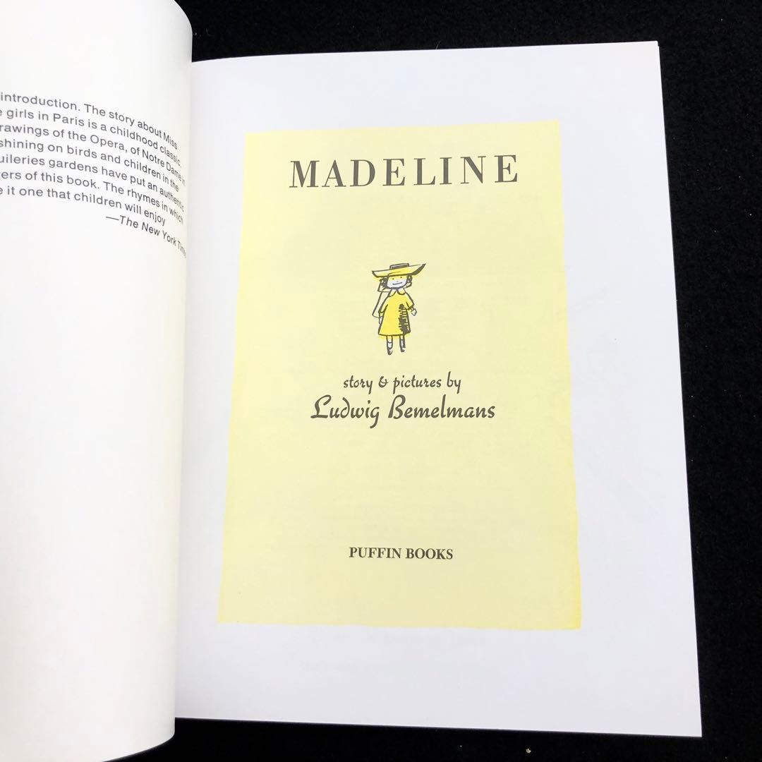 マドレーヌ 絵本「Madeline's Rescue」「Madeline」2冊