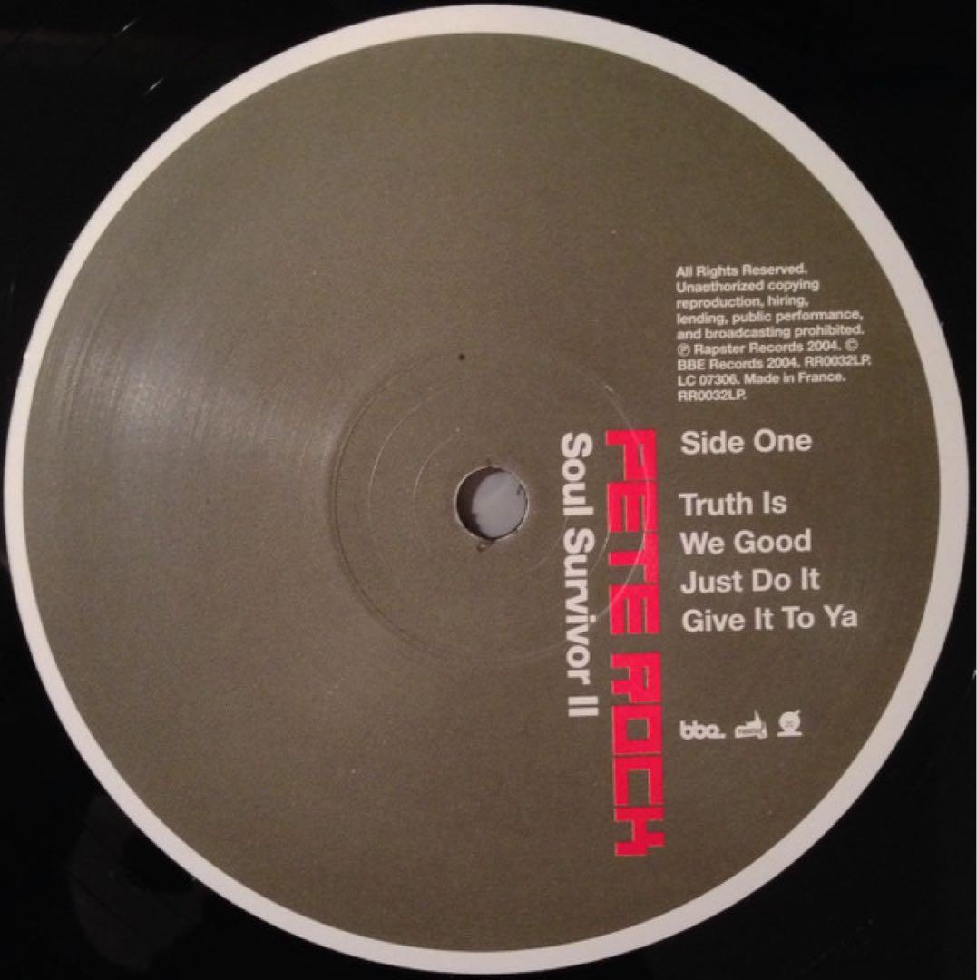 Pete Rock Soul Survivor 2 レコード2LP