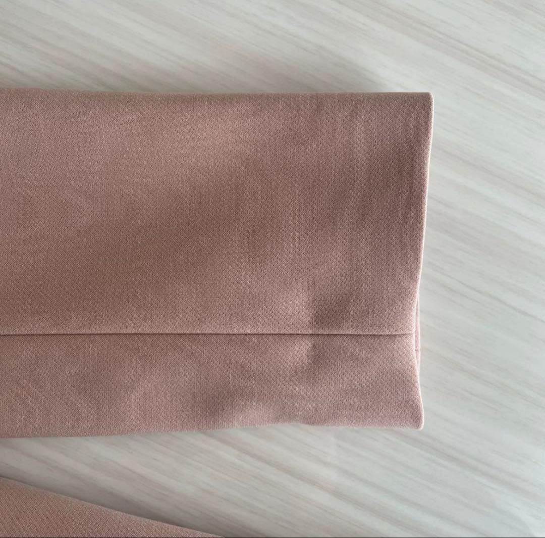【美品】allureville アルアバイル　ノーカラーコート　ピンク　9号