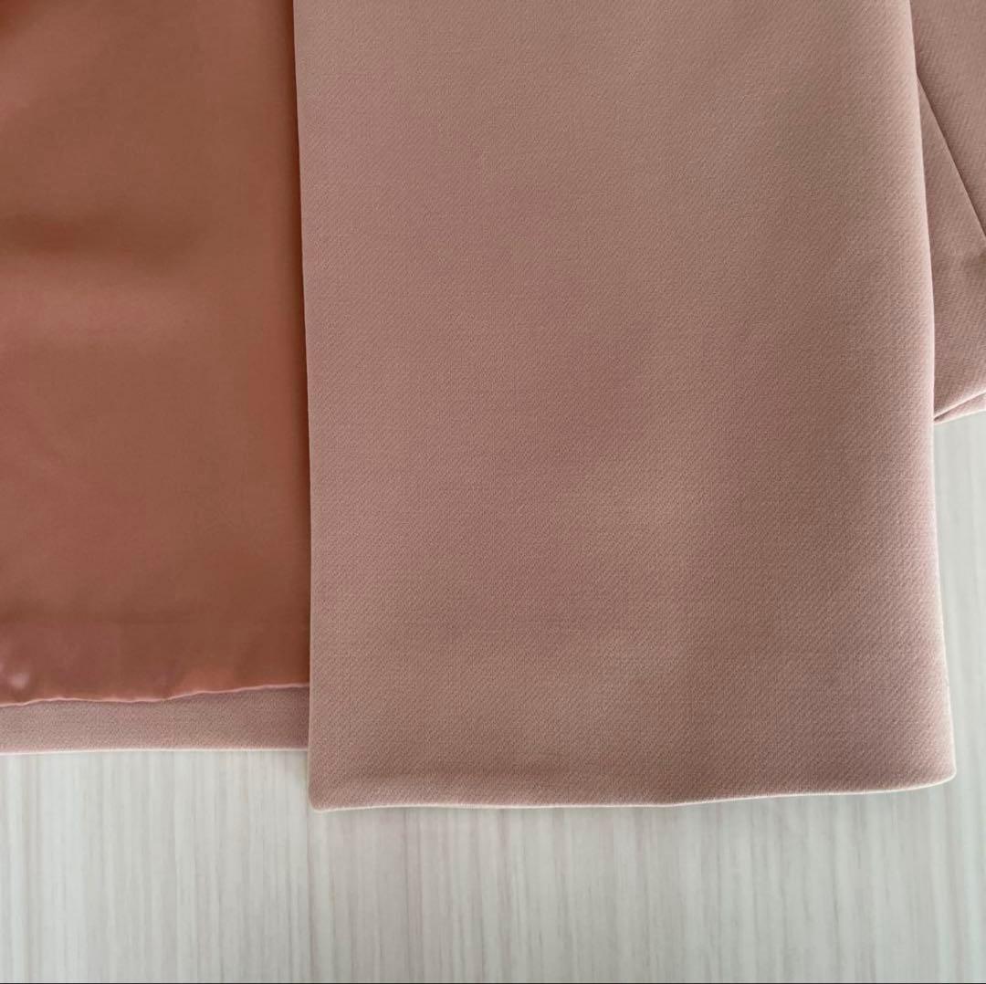 【美品】allureville アルアバイル　ノーカラーコート　ピンク　9号