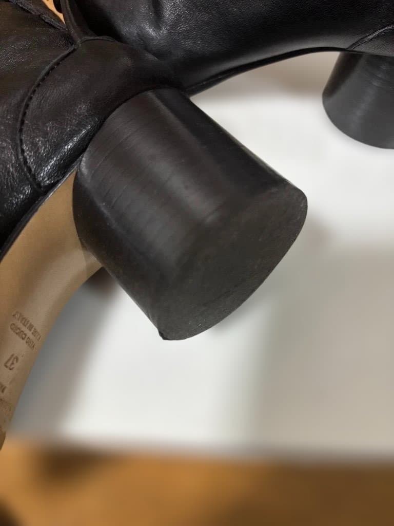 MAISON MARGIELA マルジェラタビブーツ 6cmヒール　37 黒