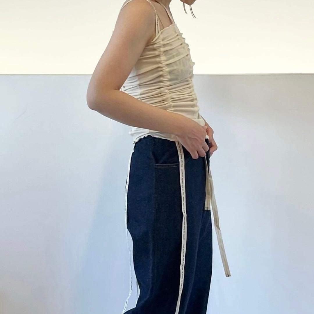 ベースレンジ baserange Hewn Strap Top -Fine