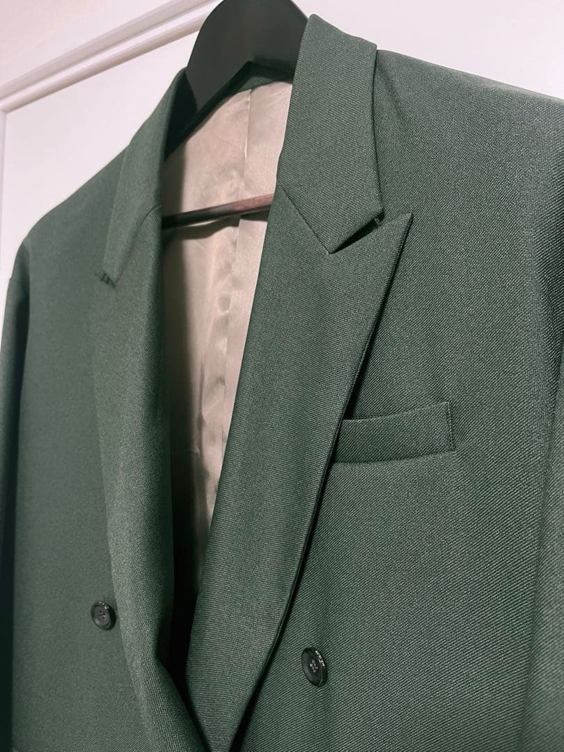 Mr.OLIVE ミスターオリーブ　レトロポリエステル ツイルジャケット