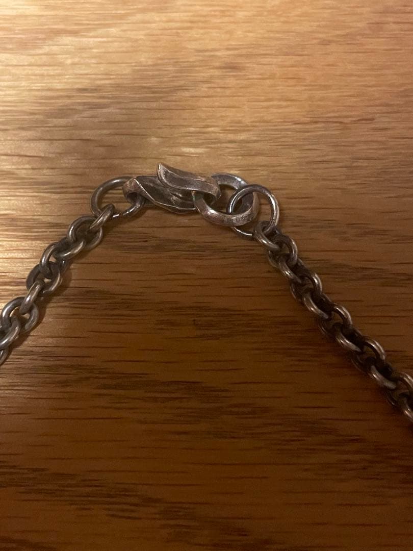 シルバー925 4.5mm チェーンネックレス 約45cm