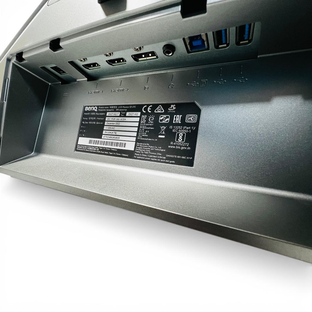 BenQ MOBIUZ EX2710Q ゲーミングモニター 27インチ