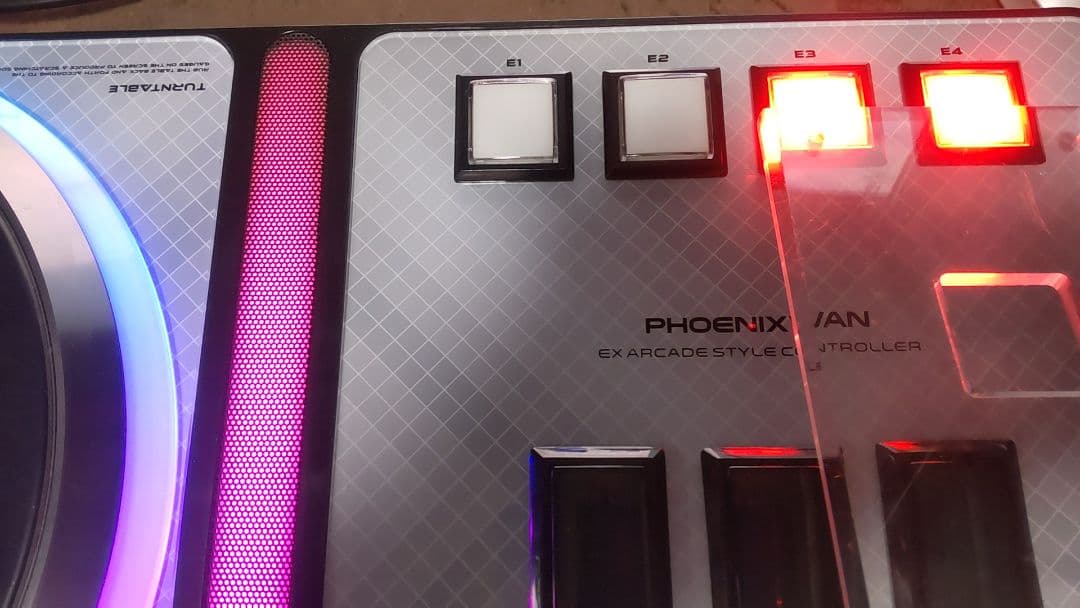 ビートマニア DAO PHOENIXWAN LEDカスタム PS対応モデル 完動