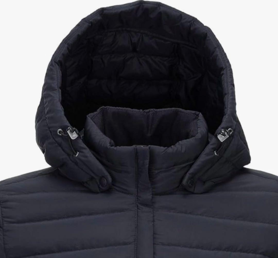 新品⭐️モンベルmont-bellライトグースダウンコートレディースネイビー　S