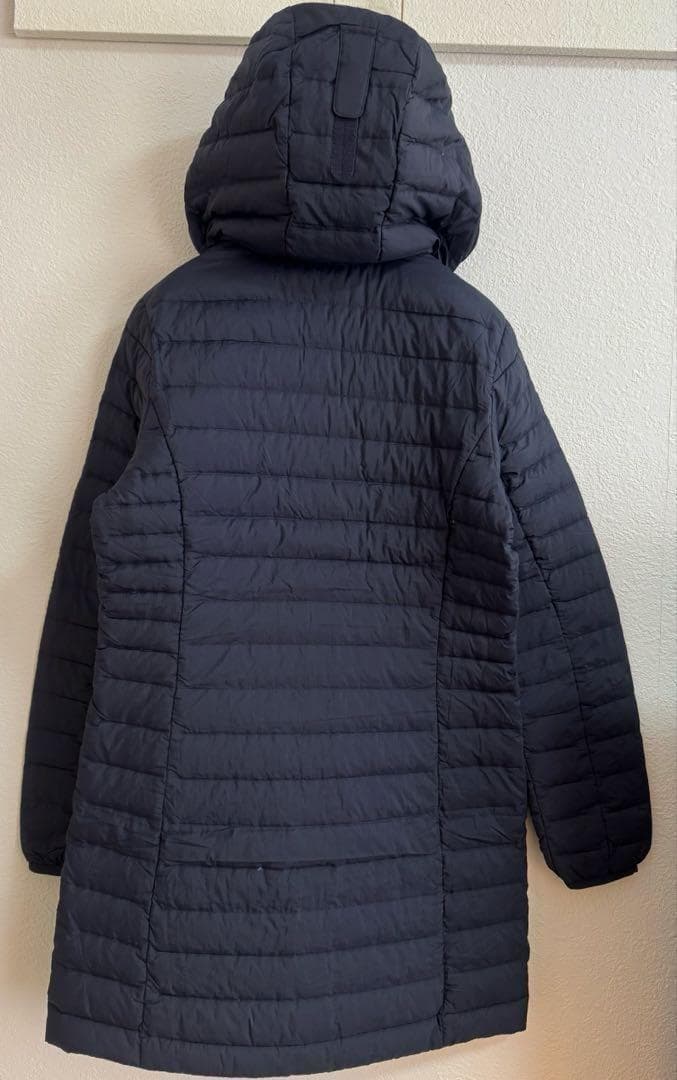 新品⭐️モンベルmont-bellライトグースダウンコートレディースネイビー　S