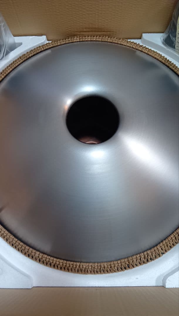 ハンドパン 9音 曼荼羅 新品 タングドラム スティールパン 打楽器 432hz