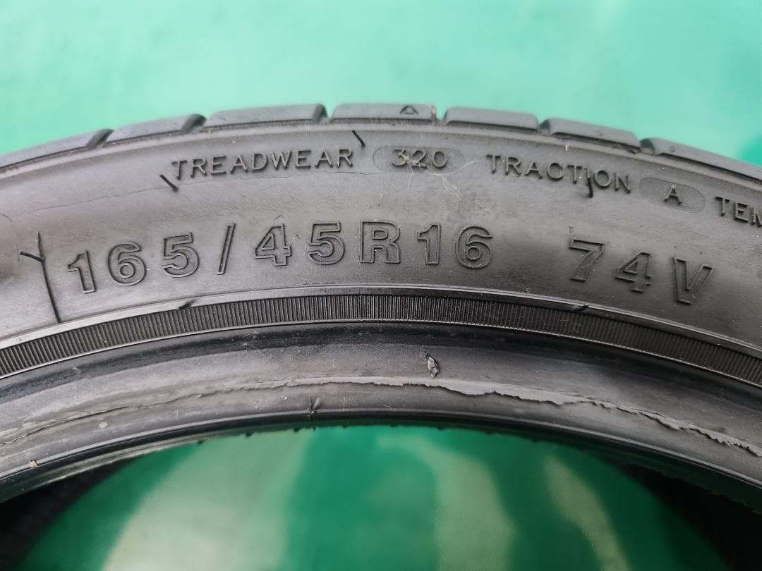 送料込☆2023年製 MINERVAミネルバ タイヤ 165/45R16☆2本