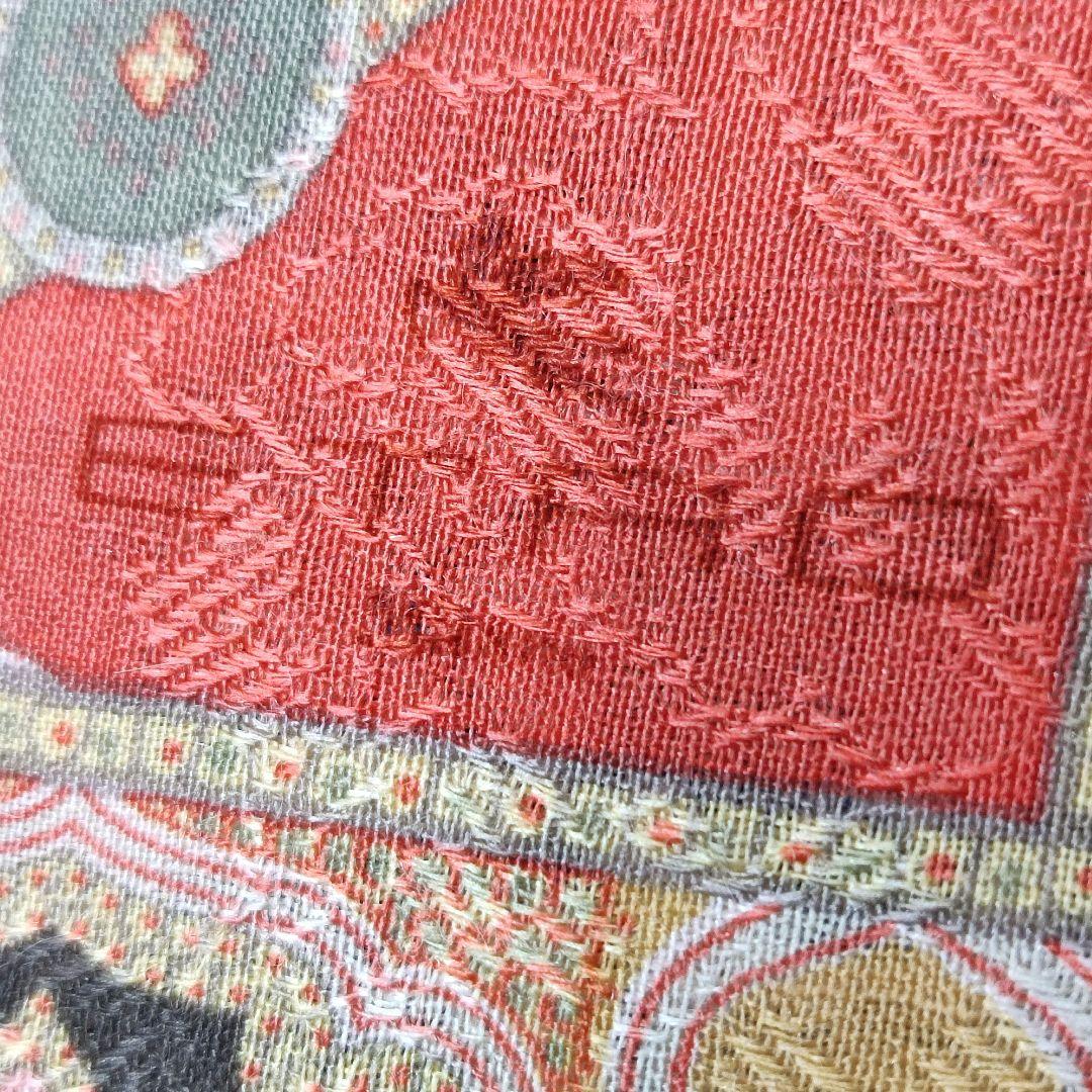 極美品　ETRO　ストール　ショール　ウール／シルク　ITALY　オリエンタル柄